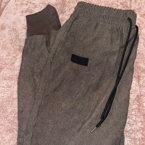 SHEIN Corduroy joggers  size small